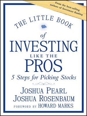 cover image of The Little Book of Professional Investing